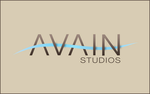 AVIAN Studios Logo Photoshop tutorial