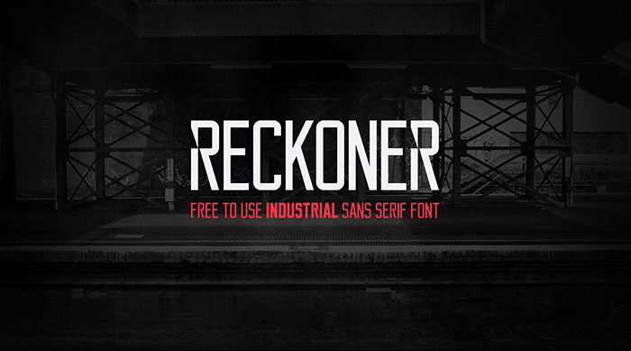 reckoner Best free fonts for logos: 72 modern and creative logo fonts