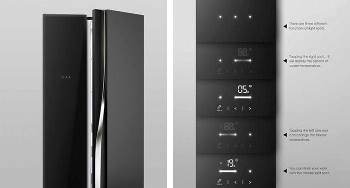 The Smart Touch refrigerator