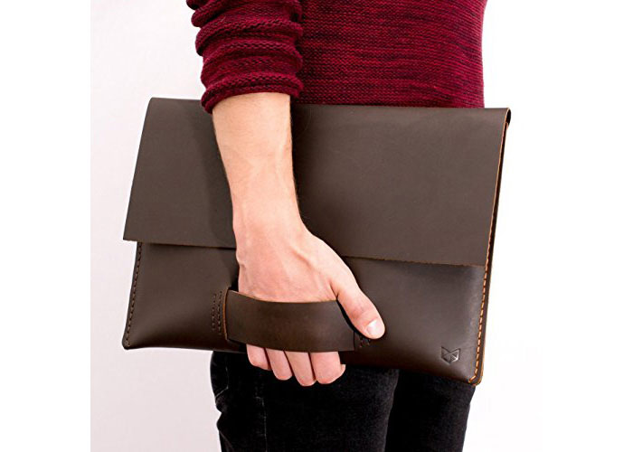 Leather MacBook Sleeve by Capra Leather
