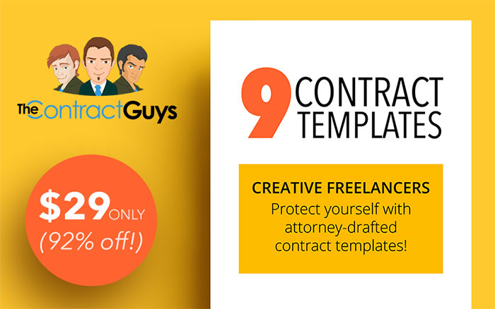 9 Professionally Drafted Contracts For Creative Freelancers