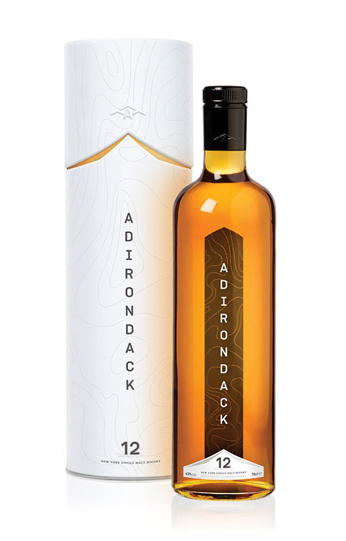Adirondack Whisky package design
