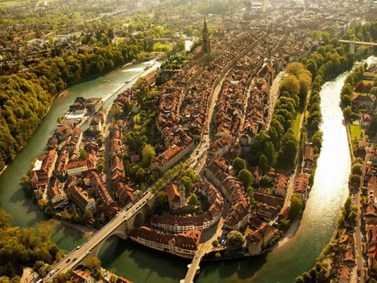 Beautiful Bern from above Amazing Photography