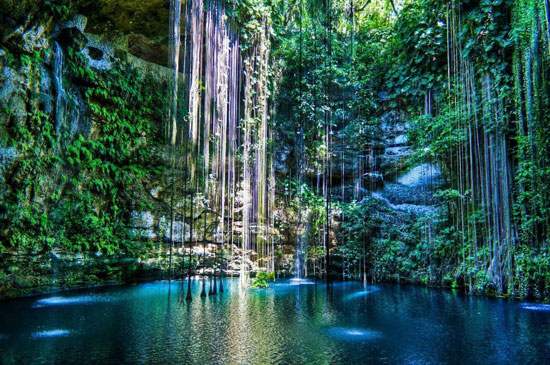 Cenote Ik Kil, Yucatan, Mexico Amazing Photography
