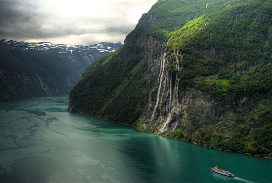 The Seven Sisters Waterfall, Norway Amazing Photography