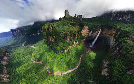 Dragon Falls, Venezuela Amazing Photography