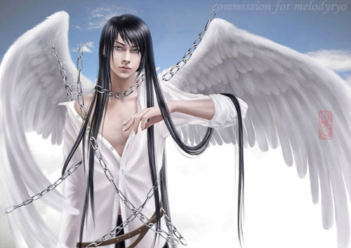anime drawings of angels. 58 Divine angels drawings and