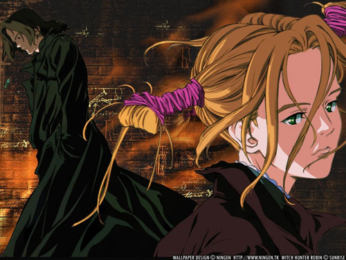 Robin and Amon anime wallpaper