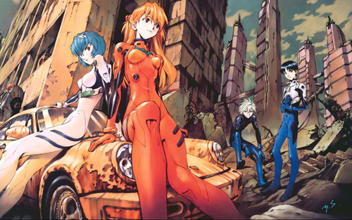 Neon Genesis Evangelion anime wallpaper