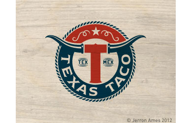 Texas-Taco Cool Logos: Design, Ideas, Inspiration, and Examples