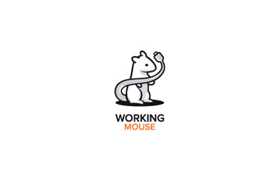 Working-mouse Cool Logos: Design, Ideas, Inspiration, and Examples