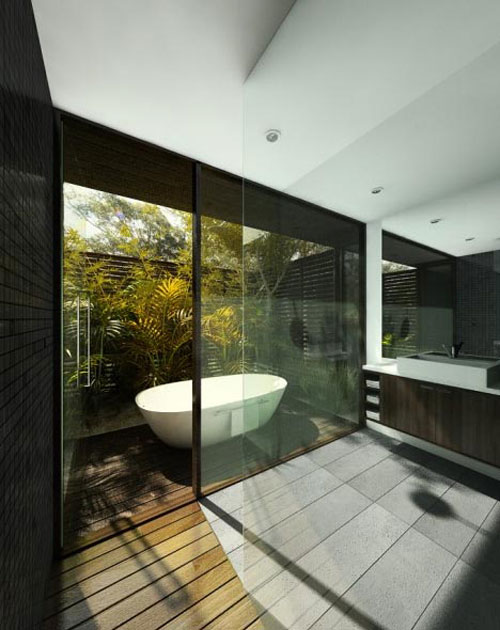 Ý tưởng thiết kế phòng tắm tuyệt vời theo thiết kế nội thất 20