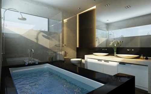Ý tưởng thiết kế phòng tắm tuyệt vời để theo thiết kế nội thất 22