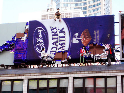 Cadbury Billboard Advertisement