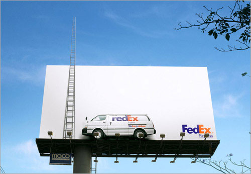 FedEx Billboard Advertisement