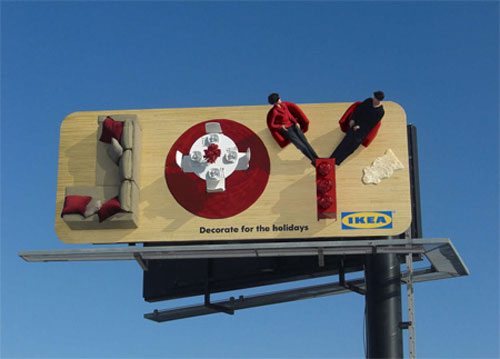 Ikea Billboard Advertisement