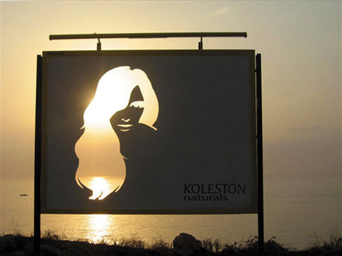 Kolestron Naturals Billboard Advertisement