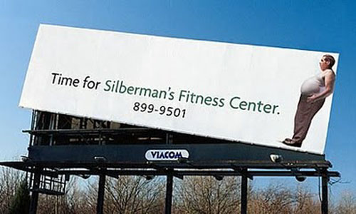 Time-for-Sibermans-Fitness-Center Best billboard ads ideas - 88 creative billboards
