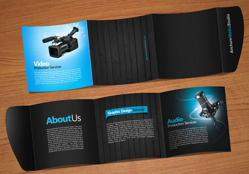 Anchure-brochure Brochure Design Inspiration (64 Modern Brochure Examples)