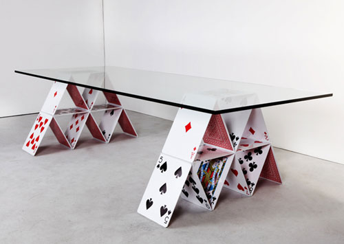 House of Card Table - Cool Examples Of Innovative Furniture Design