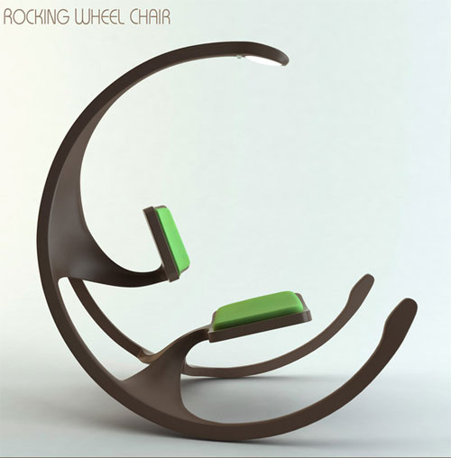 Rocking Wheel Chair - Cool Examples Of Innovative Furniture Design
