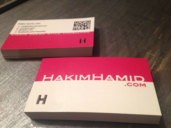 Hakim Hamid Business Card
