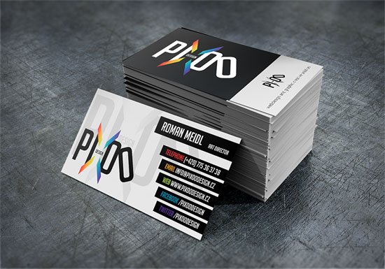 Pixoo Design Business Card