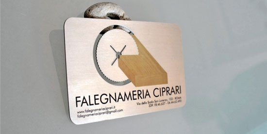Falegnameria Ciprari Business Card Inspiration