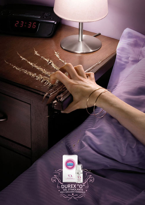 Durex-O-The-Power-of-pleasure Advertisement Ideas: 500 Creative And Cool Advertisements