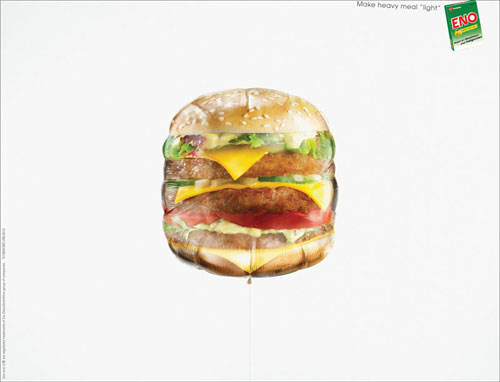 ENO---Make-heavy-meal-light Advertisement Ideas: 500 Creative And Cool Advertisements