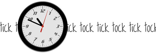 Old School Clock with CSS3 and jQuery