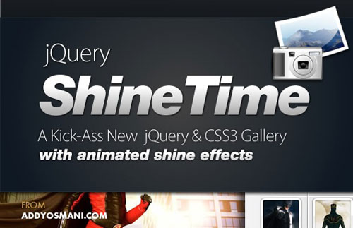 ShineTime – A Kick-Ass New jQuery & CSS3 Gallery With Animated Shine Effects