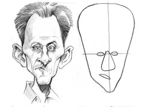 how-to-draw-caricatures-1-the-5-shapes The Best Drawing Tutorials: Learn How To Draw