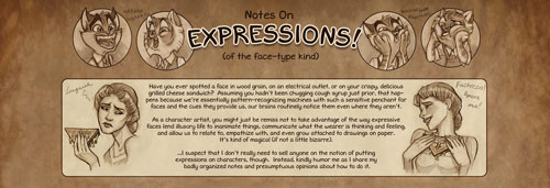 Lackadaisy Expressions tutorial