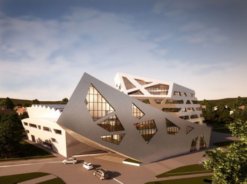 Luneburg University’s Libeskind Building in Luneburg, Germany - Educational Buildings Architecture Inspiration