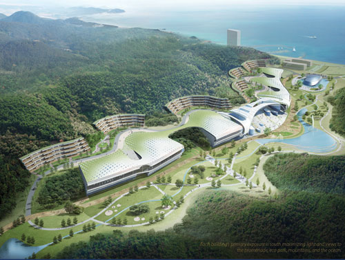 POSTECH Marine Sciences Campus in Uljin, South Korea - Educational Buildings Architecture Inspiration