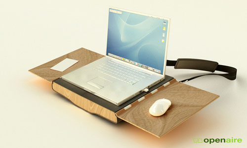 Openaire - Laptop Case/Workstation Industrial Design Work