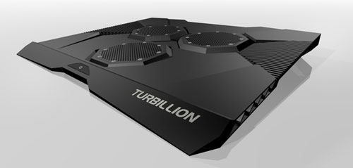TURBILLION - laptop cooler Industrial Design Work