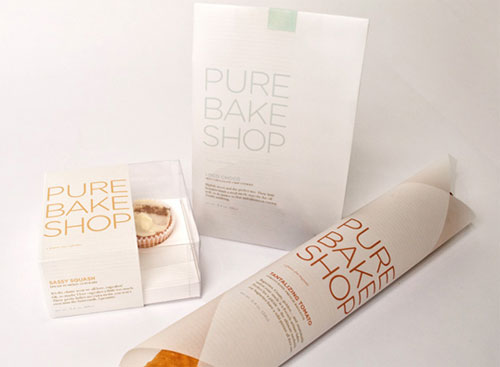 Pure-Bake-Shop Intelligently Made Food Packaging Ideas (100+ Examples)