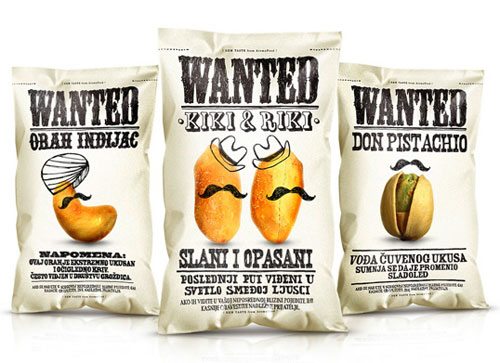 Wanted-Snacks Intelligently Made Food Packaging Ideas (100+ Examples)