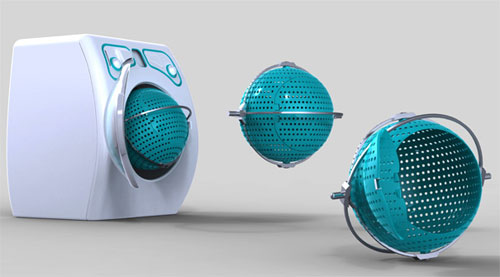 Orbital Washing Machine - High Tech Gadgets To Give Your Home A Futuristic Look