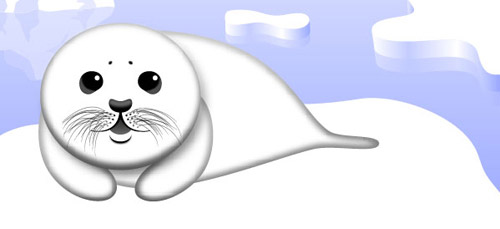 Create a Cute Baby Seal Adobe Illustrator tutorial