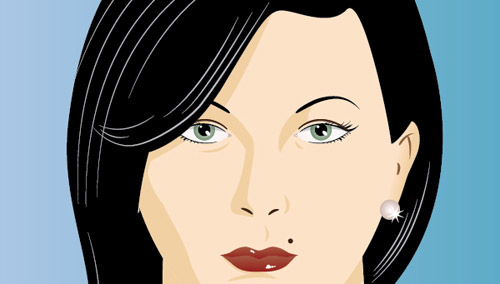 Modeling the Human Face Adobe Illustrator tutorial