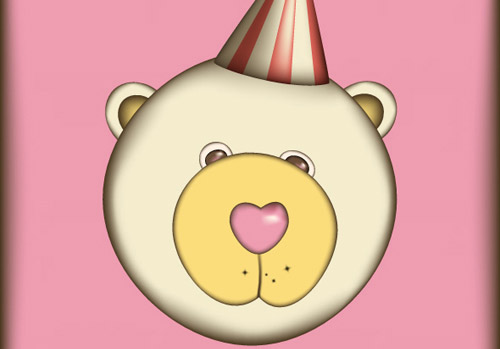 Create a Cute Retro-Flavored Teddy Bear with the Gradient Mesh Tool Adobe Illustrator tutorial