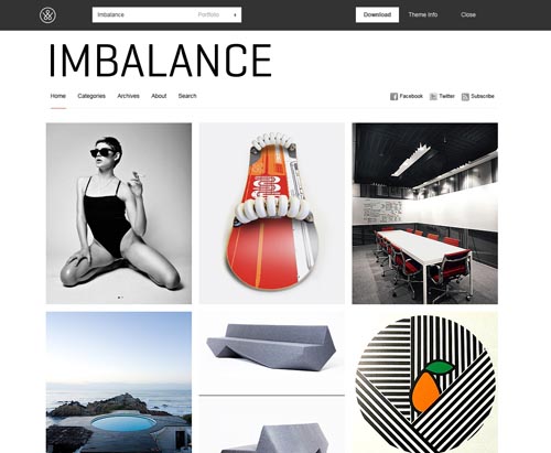 Imbalance WordPress Theme