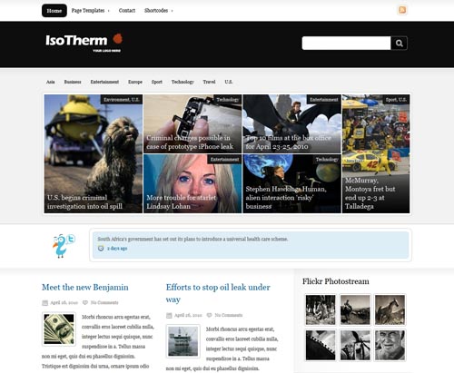 IsoTherm WordPress Theme