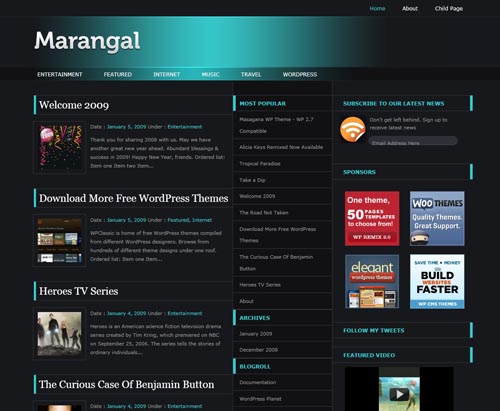 Marangal WordPress Theme