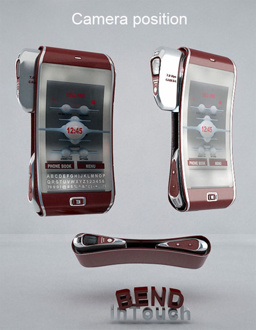 Bend Mobile Cell Phone Concept 2