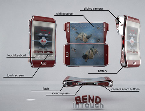 Bend Mobile Cell Phone Concept 3