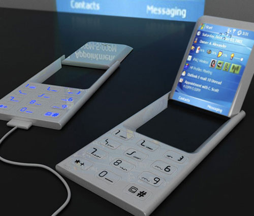 Concept Phone with Projector